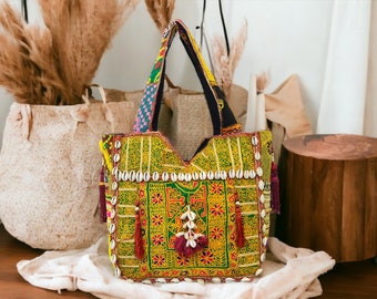 Banjara tassen patchwork tas boho draagtas vintage draagtas boho stijl portemonnee handgemaakte tas hippie tas boho tas hobo tas Tribal tas