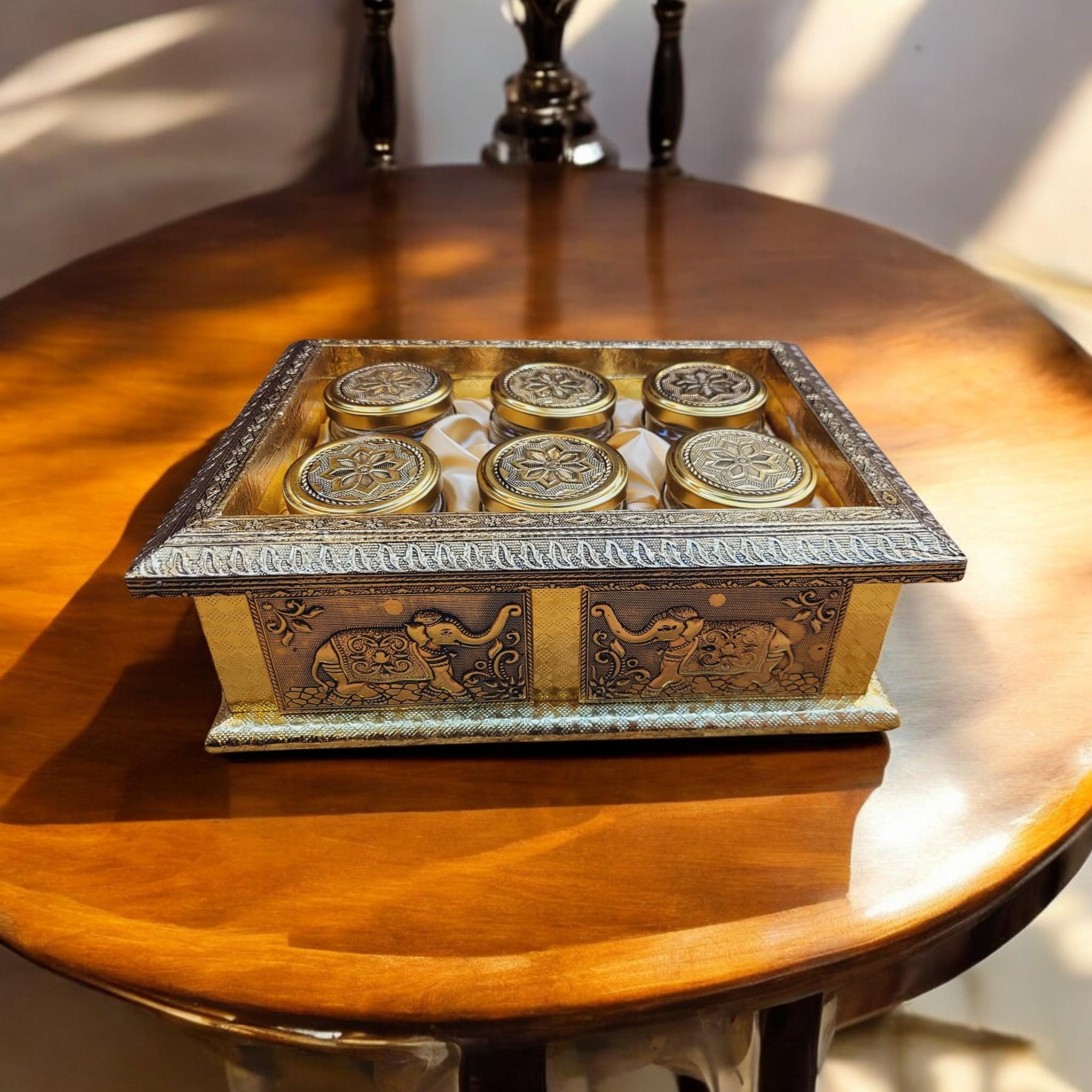 Wooden Dry Fruit Box - Etsy Canada