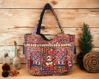 Banjara tassen patchwork tas boho draagtas vintage draagtas boho stijl portemonnee handgemaakte tas hippie tas boho tas hobo tas Tribal tas