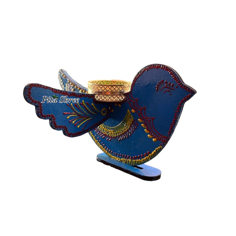 Bird Tealight Candle Holder Festive Home Decoration Housewarming favor Wedding Gift Party Decor Diwali Tea light Candle image 9