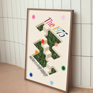 The 1975 Poster | Matty Healy Print | Poster | Aesthetic Print