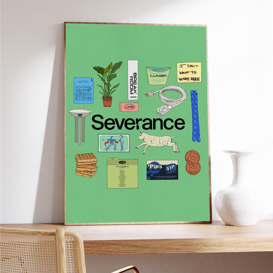 Severance Print | Lumon Print | Severance Poster Apple TV - Etsy