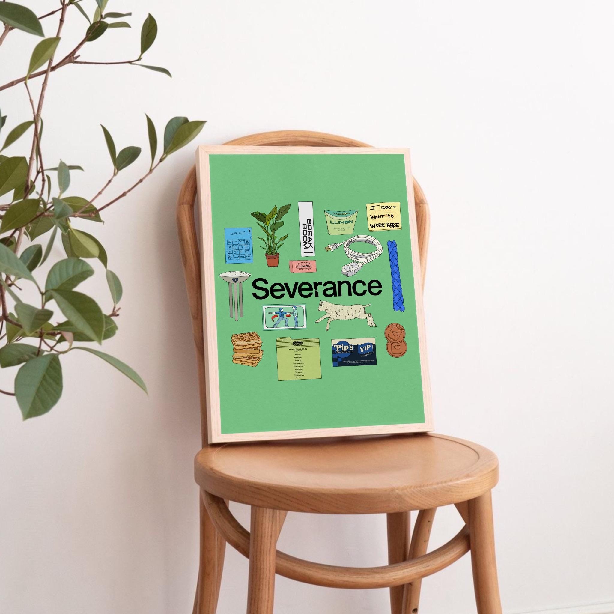Severance Print | Lumon Print | Severance Poster Apple TV - Etsy