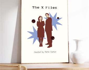 Z Archiwum X | Z Archiwum X Wydruk | Minimalistyczny plakat