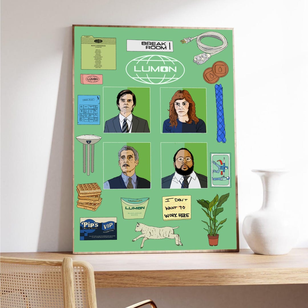 Severance Print | Lumon Print | Severance Poster Apple TV - Etsy