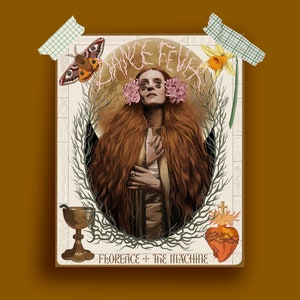 Florence + The Machine Print | Dance Fever Print | Florence Poster | DIGITAL PRINT