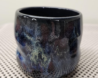 Ceramic Tumbler in Galaxy Glaze - 300 mls