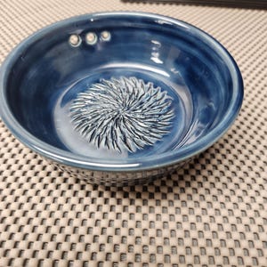 Pottery Garlic Grater / Herb Stripper - Multiple Colors