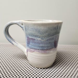 Mug bleu/crème/violet - 500 ml