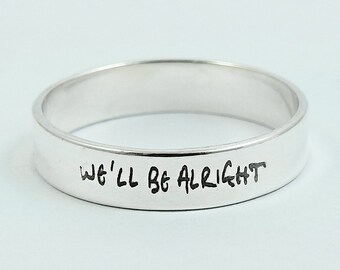 Harry Styles Ring Harry Styles Art Harry Styles We/'ll Be Alright Bracelet TPWK Harry Styles Bracelet Treat People With Kindness Golden