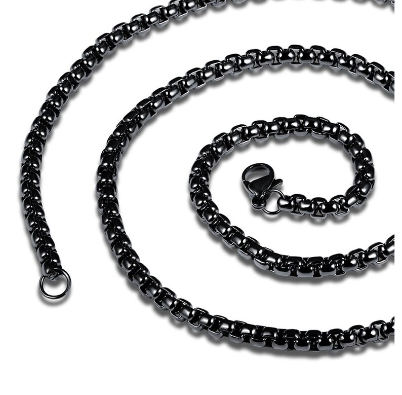 mens statement necklace Men Nautical Anchor Necklace Stainless Steel Pirate Pendant Necklace with 22 inch Chain wire rapped pendant gift