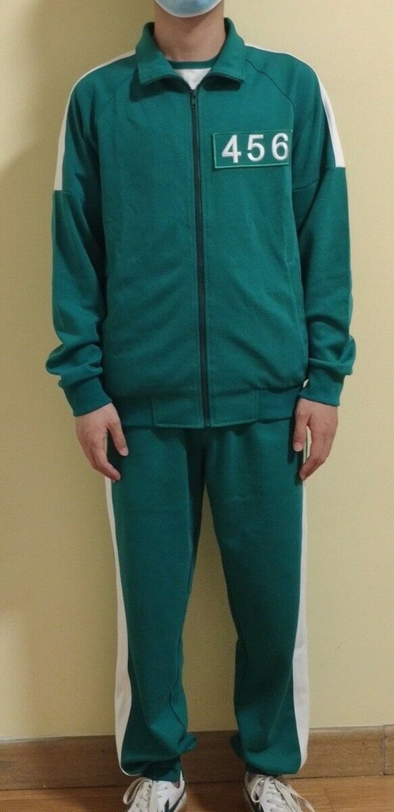 Squid Game Costume Squid Game Unisex Tracksuit Jacket Pant Etsy