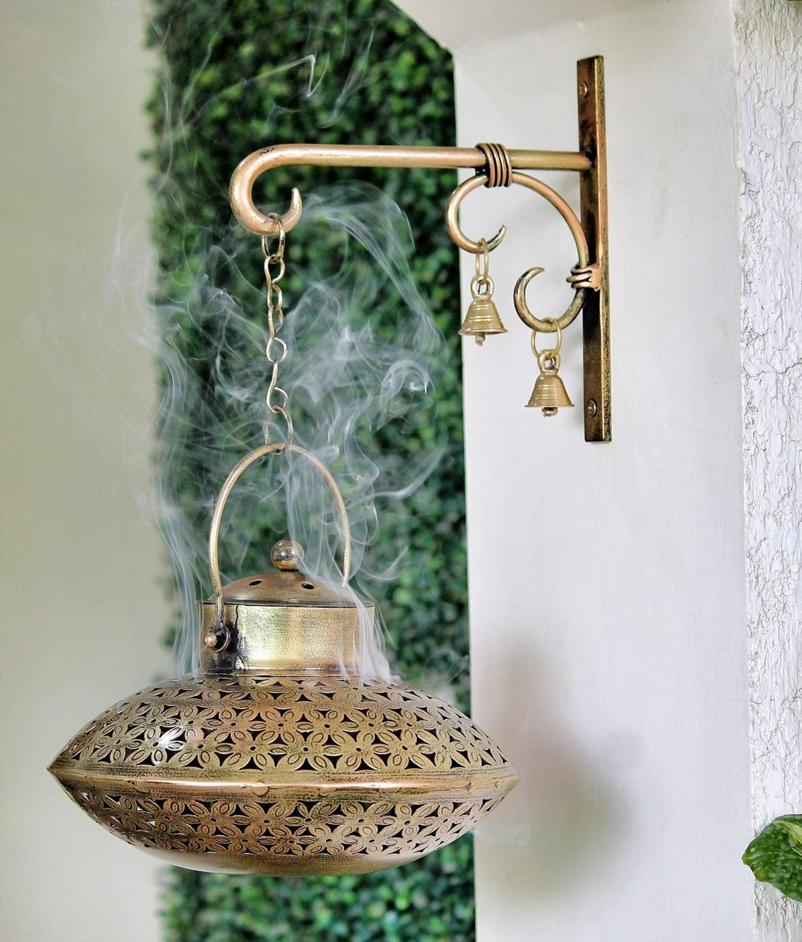 Incense Holder Hanging Incense Burner Dhoop Cone Incense Boho Etsy