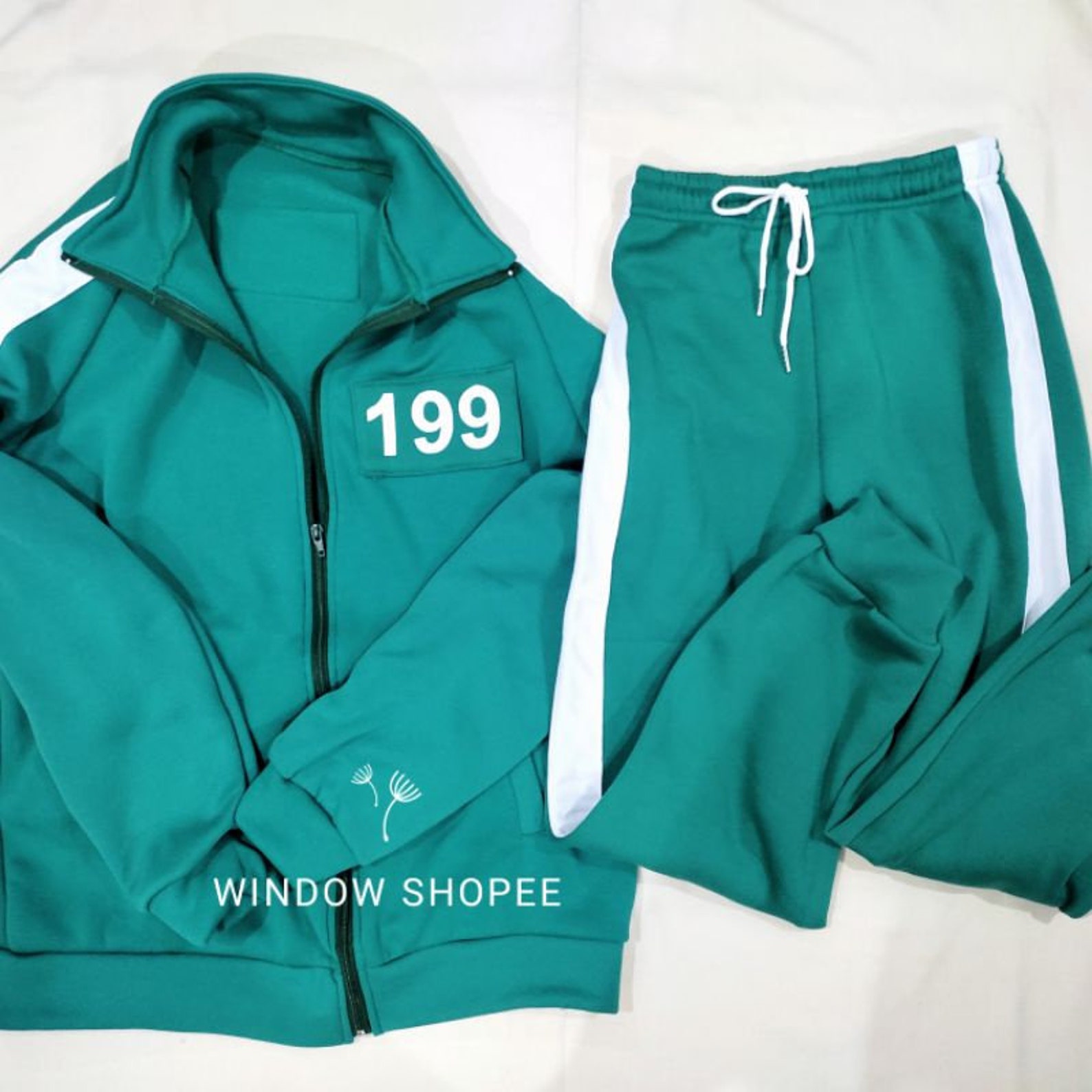 Squid Game Costume Squid Game Unisex Tracksuit Jacket Pant Etsy