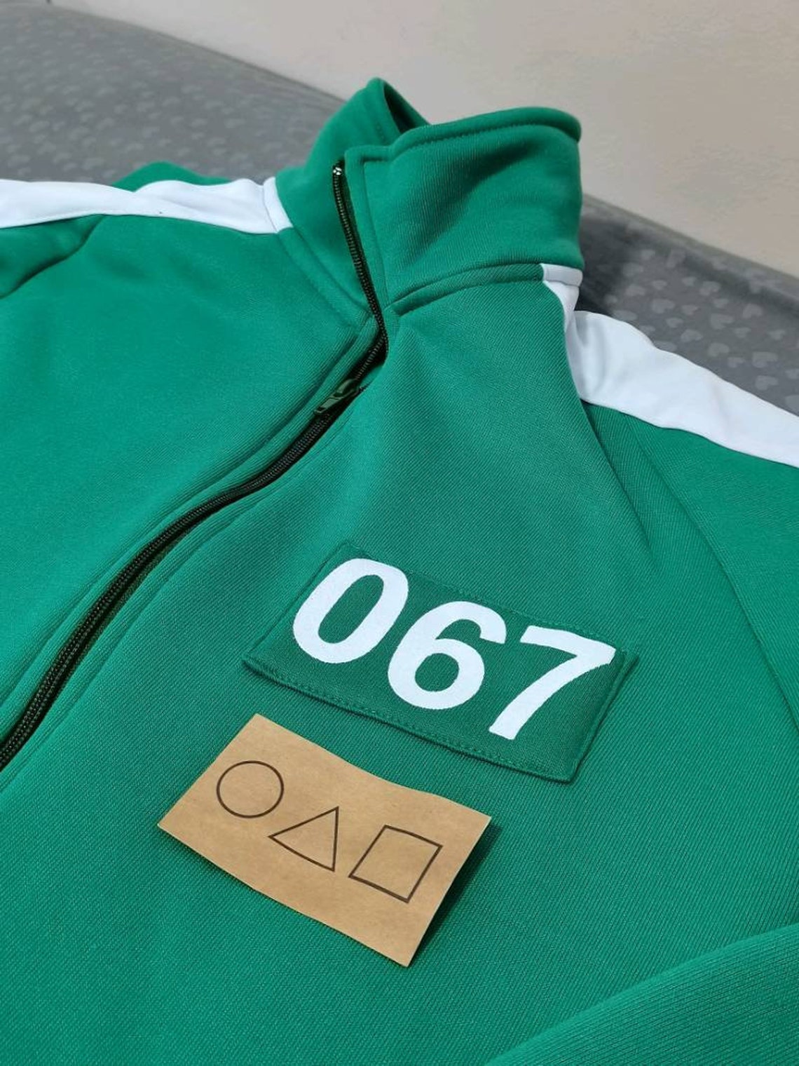 Squid Game Costume Squid Game Unisex Tracksuit Jacket Pant Etsy