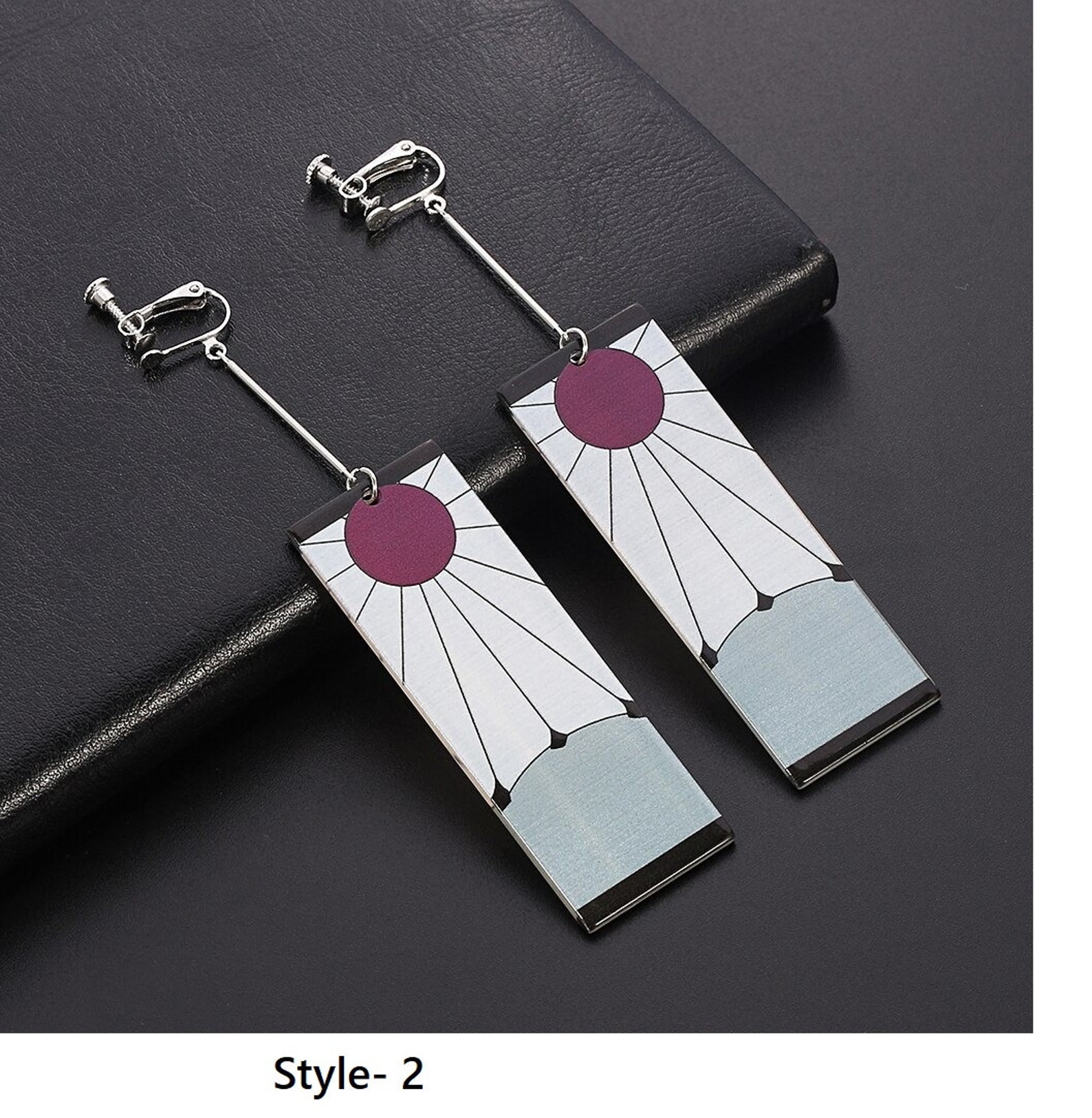 Anime earings Clearance