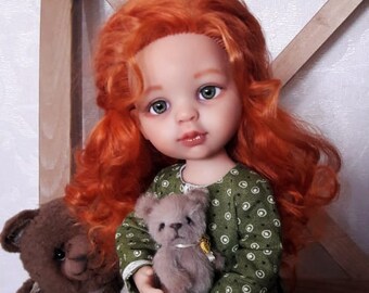 Paola Reina Repaint the doll  Dolls OOAK  Collectible Interior Doll Interior doll  Handmade art doll Living doll