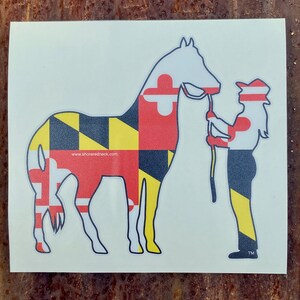 Official Shore Redneck® Maryland Horse Girl Decal