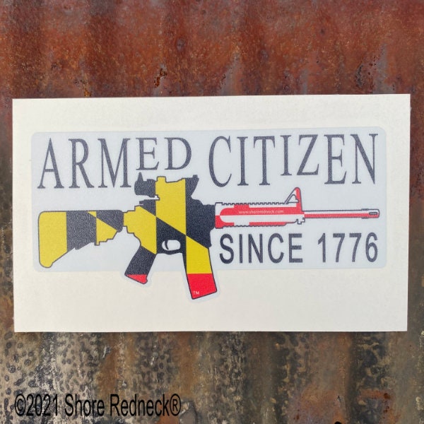 Official Shore Redneck® MD Armed Citizen Decal