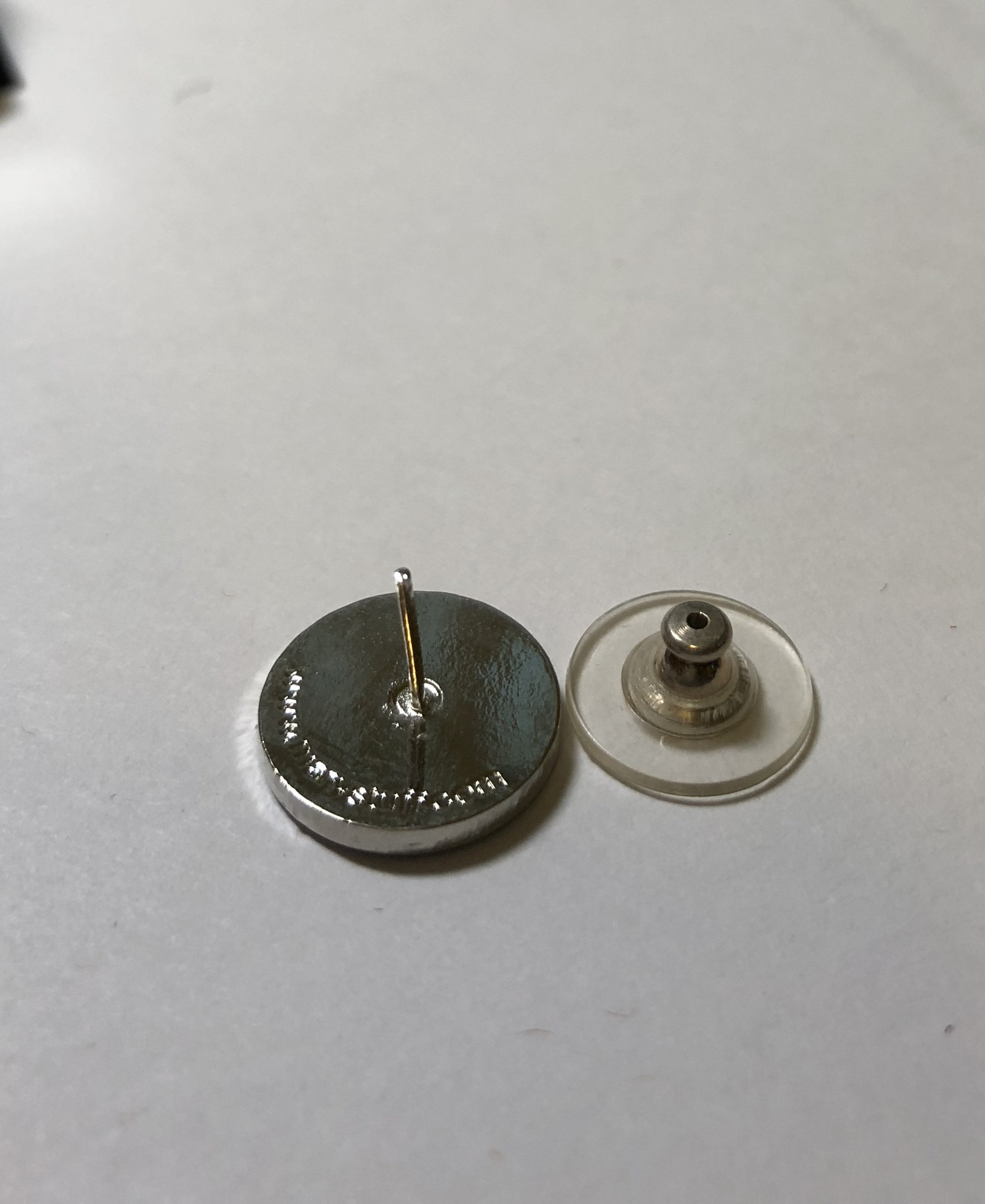 Personalized Golf Ball Marker Earrings Etsy