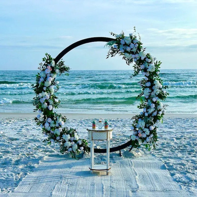 Circle Wedding Arch - Etsy