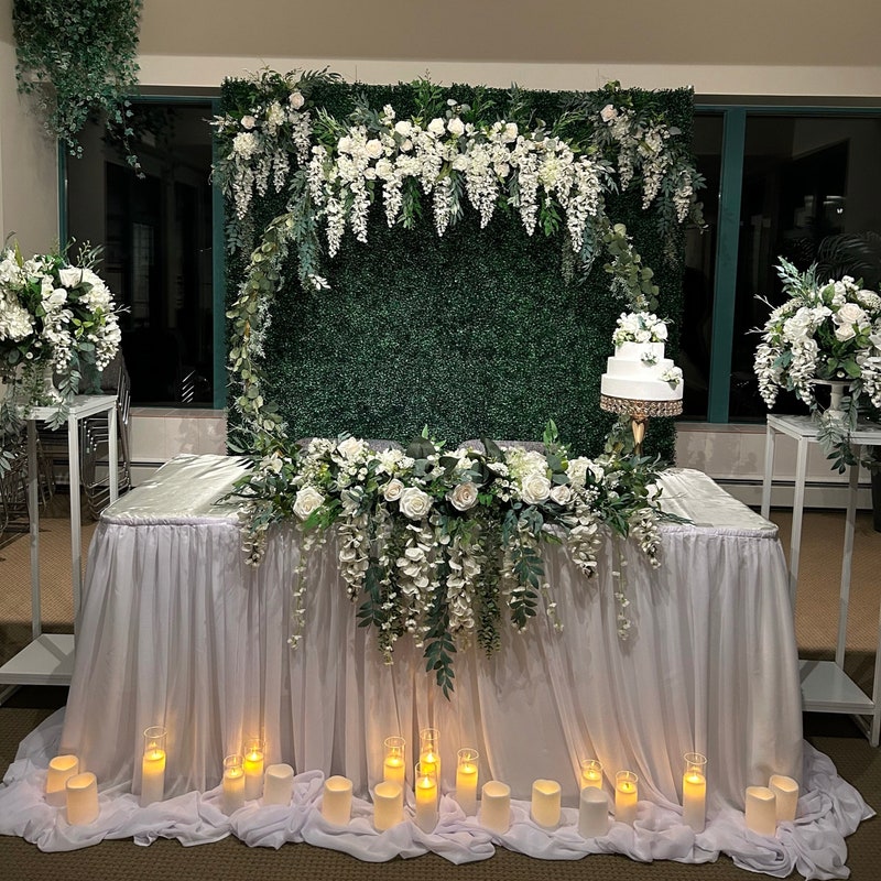 Wedding Head Table Backdrop Etsy