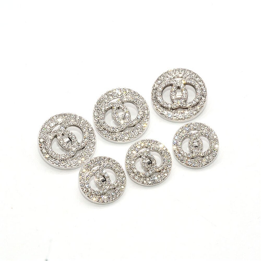 Amazing fashion, Amazing prices10PCS Crystal Chanel Nail Charms, coco chanel  nail charms for acrylic nails 