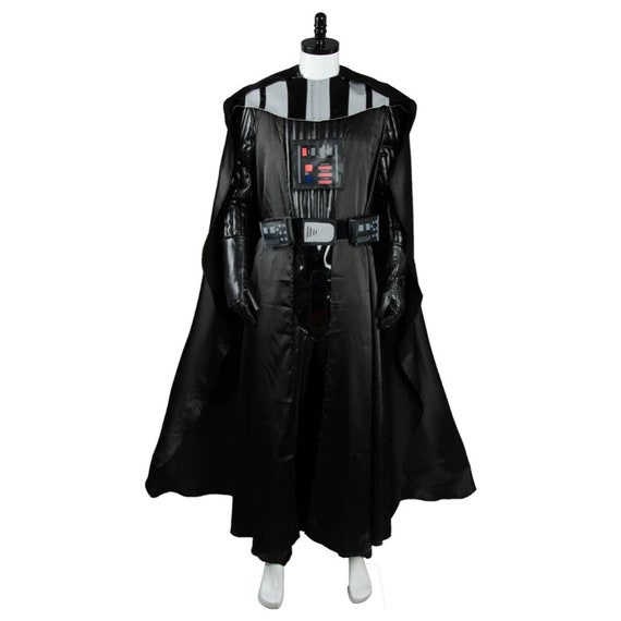 Movie Darth Cosplay Vader Costume Black Uniform Suit Jumpsuit - Etsy