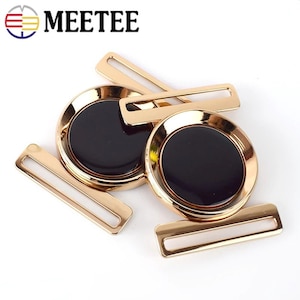 2pcs 50mm Legierung Runde Gürtelschnalle Frauen Männer Handwerk Dekoration Knopf Schnallen DIY Hardware Kleidungsstück Nähen Zubehör