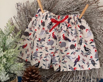 Aussie Christmas baby/ toddler/kids  shorts unisex/ family matching shorts