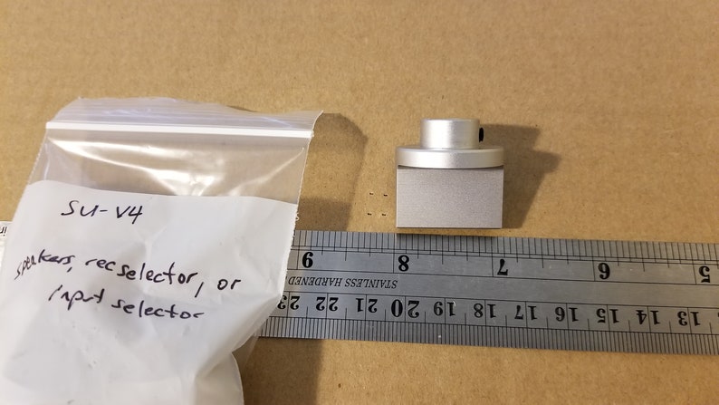 rec selector speakers or input selector Technics SU-V4 knob