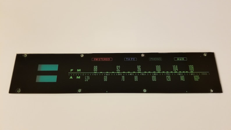 Sansui 5000 tuning dial scale