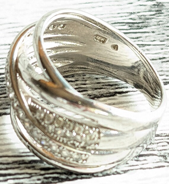 Band Sterling Silver Ring - image 6