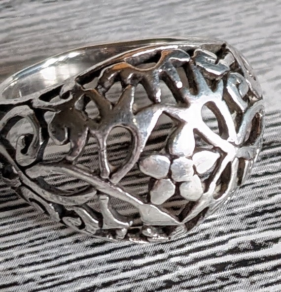 Sterling Silver Dome Ring