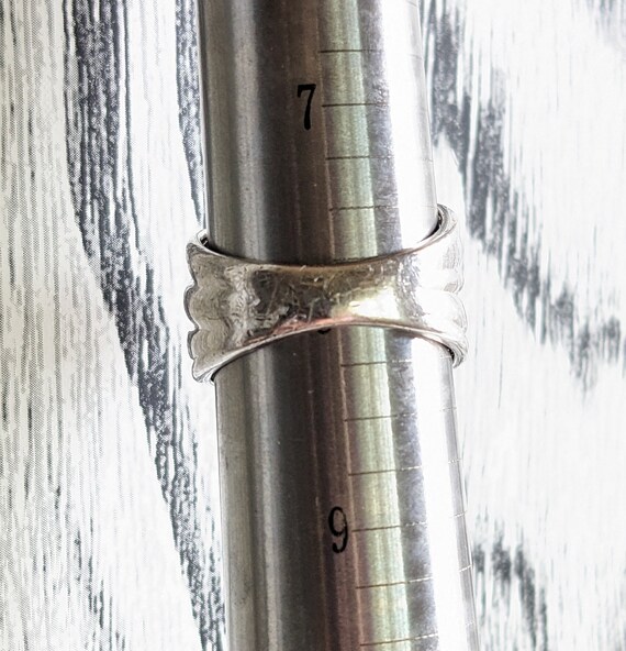 Band Sterling Silver Ring - image 4