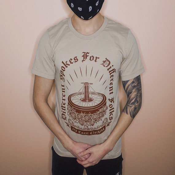 Different Spokes for Different Folks / Third Coast Clothing / Etsy