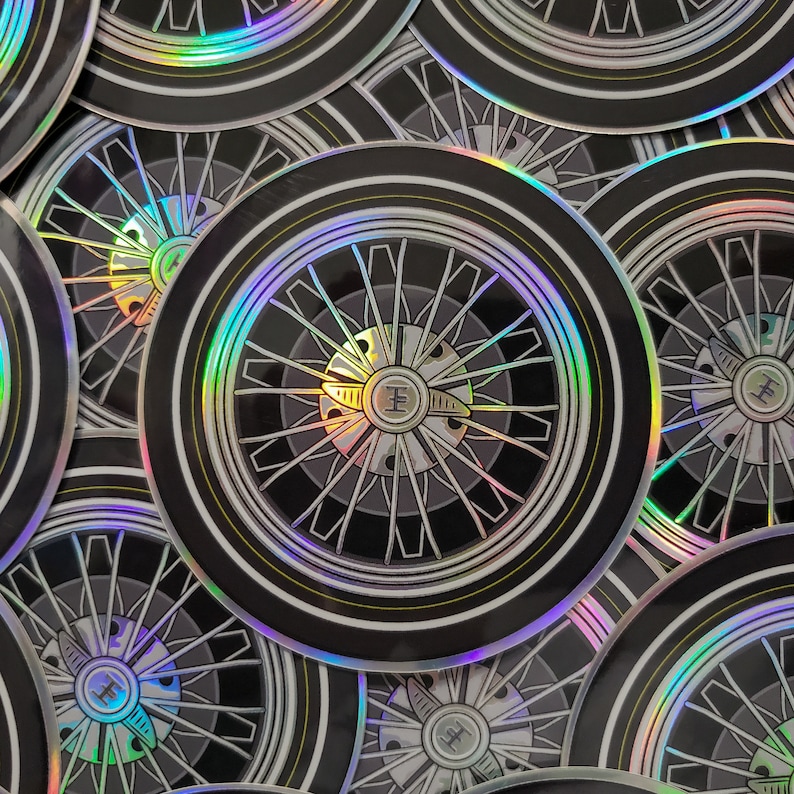 84 Swangas Holographic Sticker / Houston Texas Decal / Local Etsy