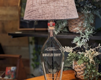 Angels Envy Lamp - Liquor Bottle Lamp - Recycled