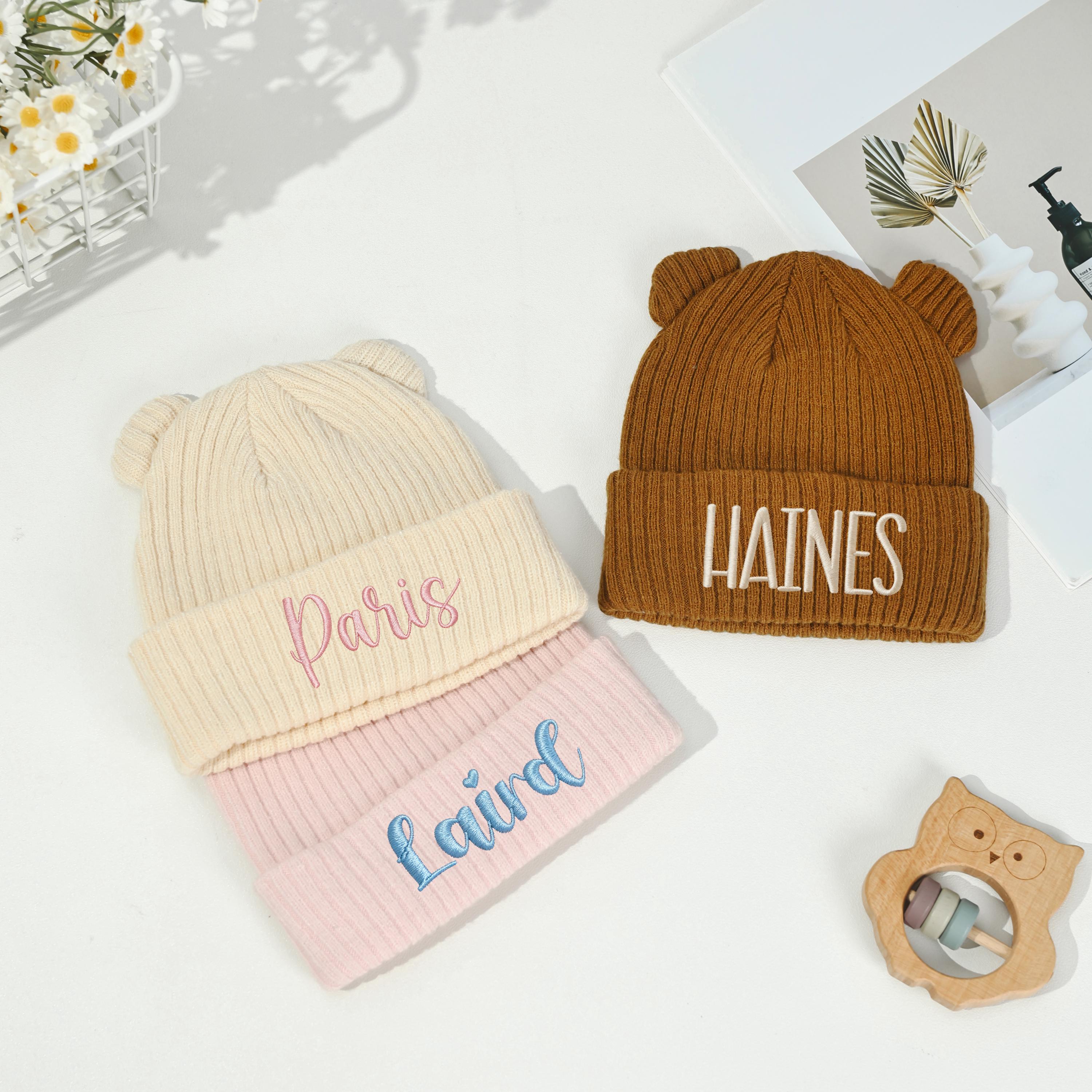 Monogrammed Beanie - Etsy