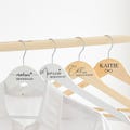Personalized Bridesmaid Hangers / Bridesmaid Hangers / Bride Hanger / Bridal Party/ Personalized Wedding Hanger / UV Print Wedding Hangers