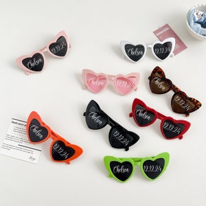 Bachelorette Party Gastgeschenke / Hochzeitsgeschenke / Herz Sonnenbrille / Brautparty / Braut Sonnenbrille / Bachelorette Sonnenbrille / Brautjungfer Geschenke