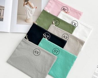 Bridesmaid Gifts Makeup Bag for Her /Custom Cosmetic Bags  Maid of Honor Proposal/ Birthday Gift/ Bridal Party/ Wedding Gifts for Her