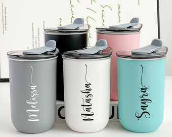 Personalized Stainless/ Coffee Cup/Bridesmaid Proposal Gift/Wine Tumbler with Lid/Stainless Steel Bottle/Bridesmaid Gift