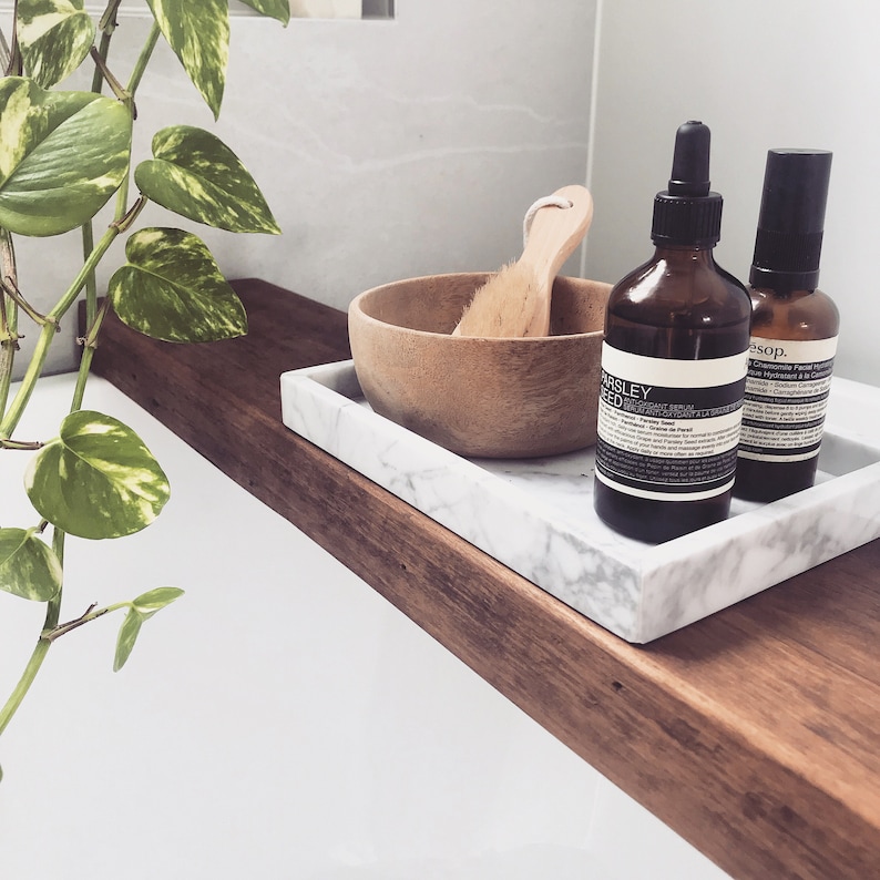 Reclaimed Timber Bath Caddy Etsy