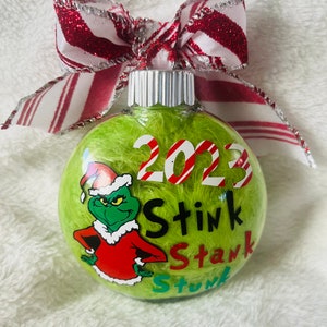 Grinch Ornament - Etsy
