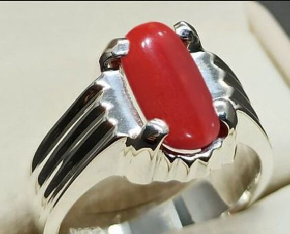 Coral 2024 moonga ring
