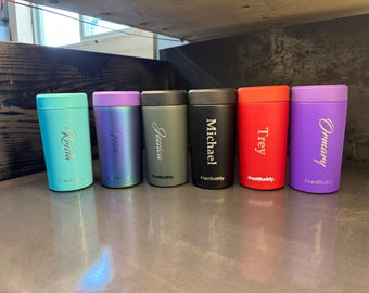 Frost Buddy Universal 2.0 Beverage Holder | Custom Engraving | Personalized | Made in USA | Free Shipping