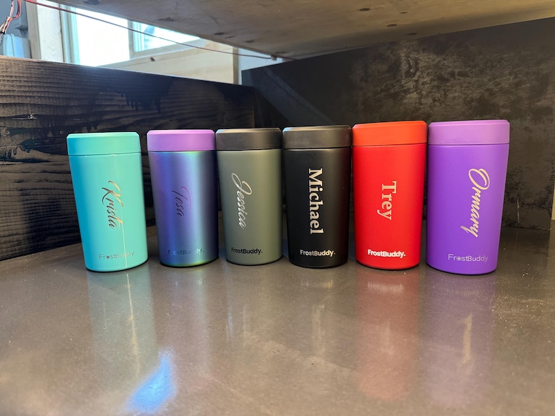 Frost Buddy Universal 2.0 Beverage Holder | Custom Engraving | Personalized | Made in USA | Free Shipping bild 6