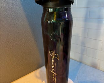 Frost Buddy Bottle Buddy | 32 oz water bottle | sip or chug | Fits in Cupholders | Laser Engraved