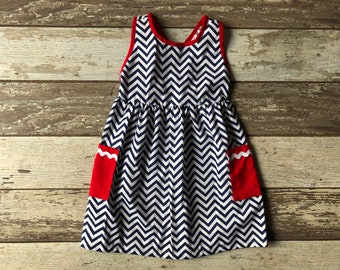 Delilah - Casual Girls Sundress, Sizes 18mon, 2T, 4T